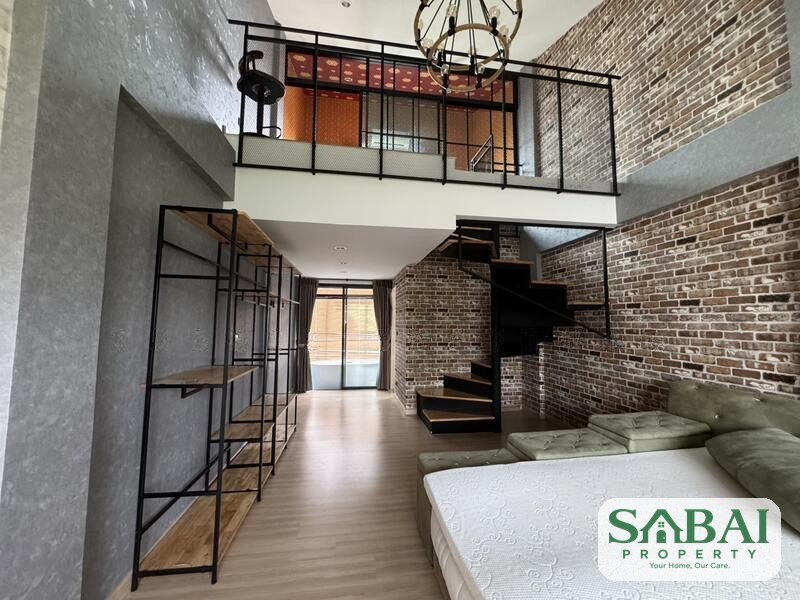 ขายด่วน ทาวโฮม Haus Niche แจ้งวัฒนะ จำนวน 3 ชั้นครึ่ง Modern loft 5