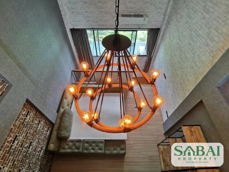 ขายด่วน ทาวโฮม Haus Niche แจ้งวัฒนะ จำนวน 3 ชั้นครึ่ง Modern loft 17