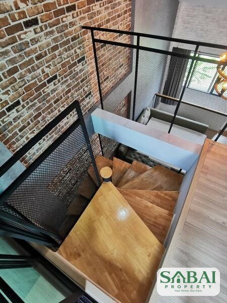 ขายด่วน ทาวโฮม Haus Niche แจ้งวัฒนะ จำนวน 3 ชั้นครึ่ง Modern loft 19