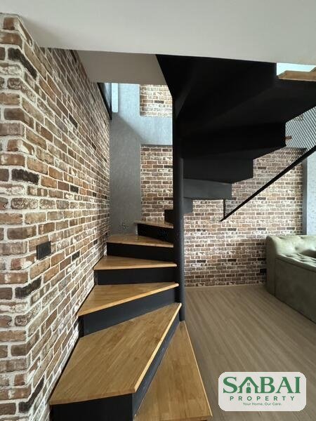 ขายด่วน ทาวโฮม Haus Niche แจ้งวัฒนะ จำนวน 3 ชั้นครึ่ง Modern loft 46