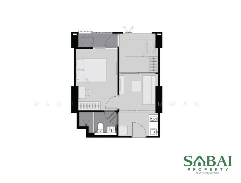 ขาย Aspire Erawan Prime 1นอน1น้ำ ติดBTS เอราวัณ  ขายพร้อมผู้เช่า 13