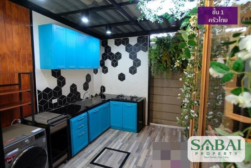 ขายทาวน์โฮม 3.5ชั้น HAUS NICHE สามัคคี-แจ้งวัฒนะ เฟอร์ครบ ขนาด21.5ตร.ม 8