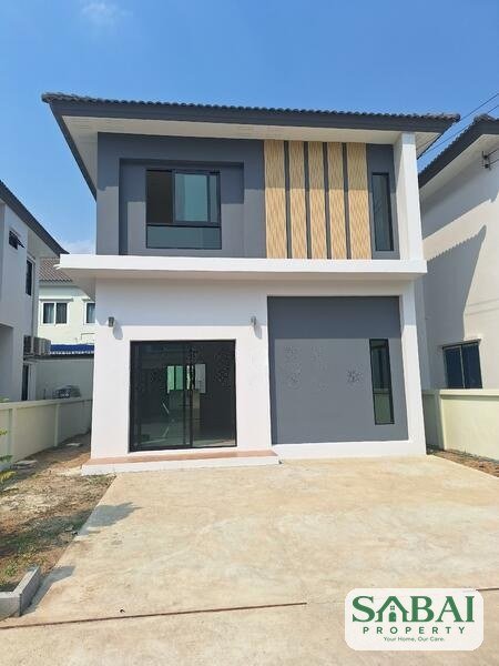 บ้านให้เช่าCPN Ninn วงแหวน ลำลูกกา 3ห้องนอน2ห้องน้ำ บ้านใหม่ 25,000บาท