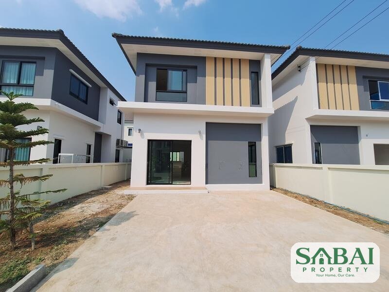 บ้านให้เช่าCPN Ninn วงแหวน ลำลูกกา 3ห้องนอน2ห้องน้ำ บ้านใหม่ 25,000บาท 2