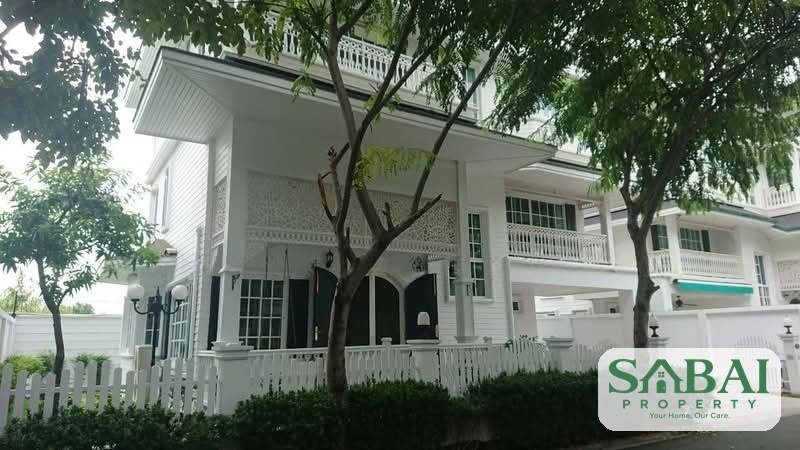 ให้เช่าบ้านเดี่ยว แฟนตาเซีย วิลล่า3 ใกล้โรงเรียนBangkok Patana School 6