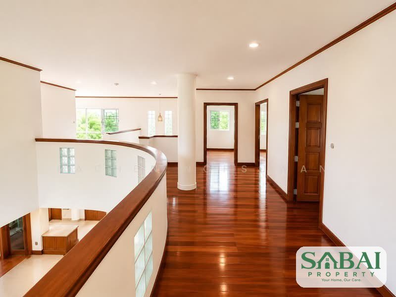 ให้เช่าบ้านเดี่ยว หมู่บ้านปัญญา 5 ห้องนอน 4 ห้องน้ำ  บ้านเปล่า 2 ชั้น 6