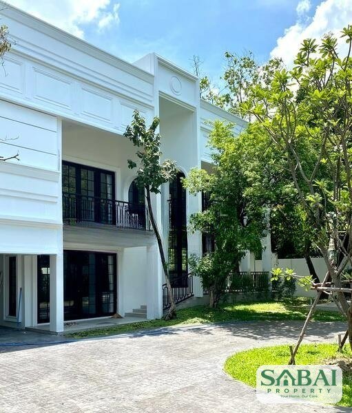 ให้เช่าบ้านเดี่ยว หมู่บ้านปัญญา อ่อนนุช17 ขนาด310ตร.ว. 5ห้องนอน 5น้ำ 4